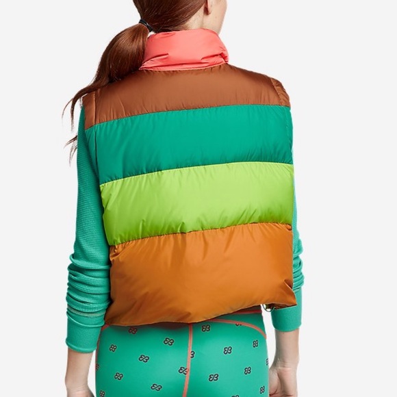 Eddie Bauer X Karla Cropped Puffer Vest 